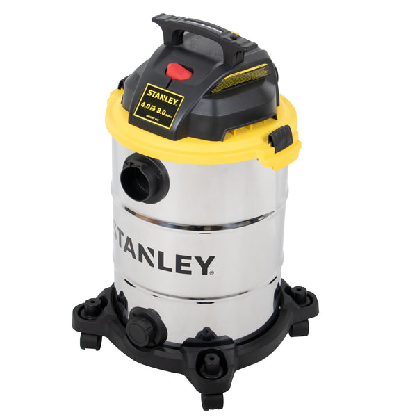 stanley 8 gallon stainless steel shop vac