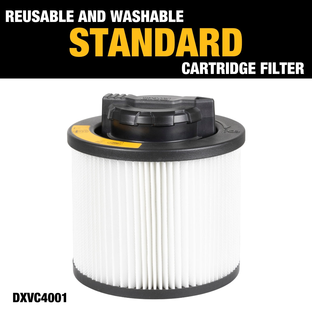 DXVC4001 DeWalt Standard Cartridge Filter DeWalt Wet Dry Vacuum