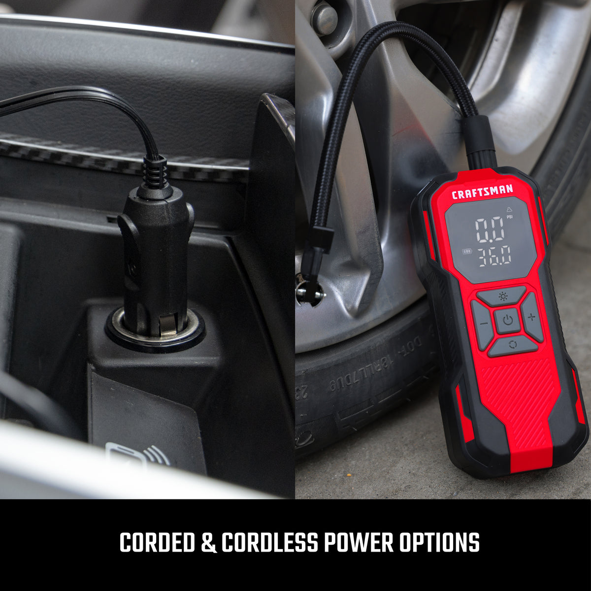 CRAFTSMAN Portable 12-volt Air Inflator, CMXPTXA1201