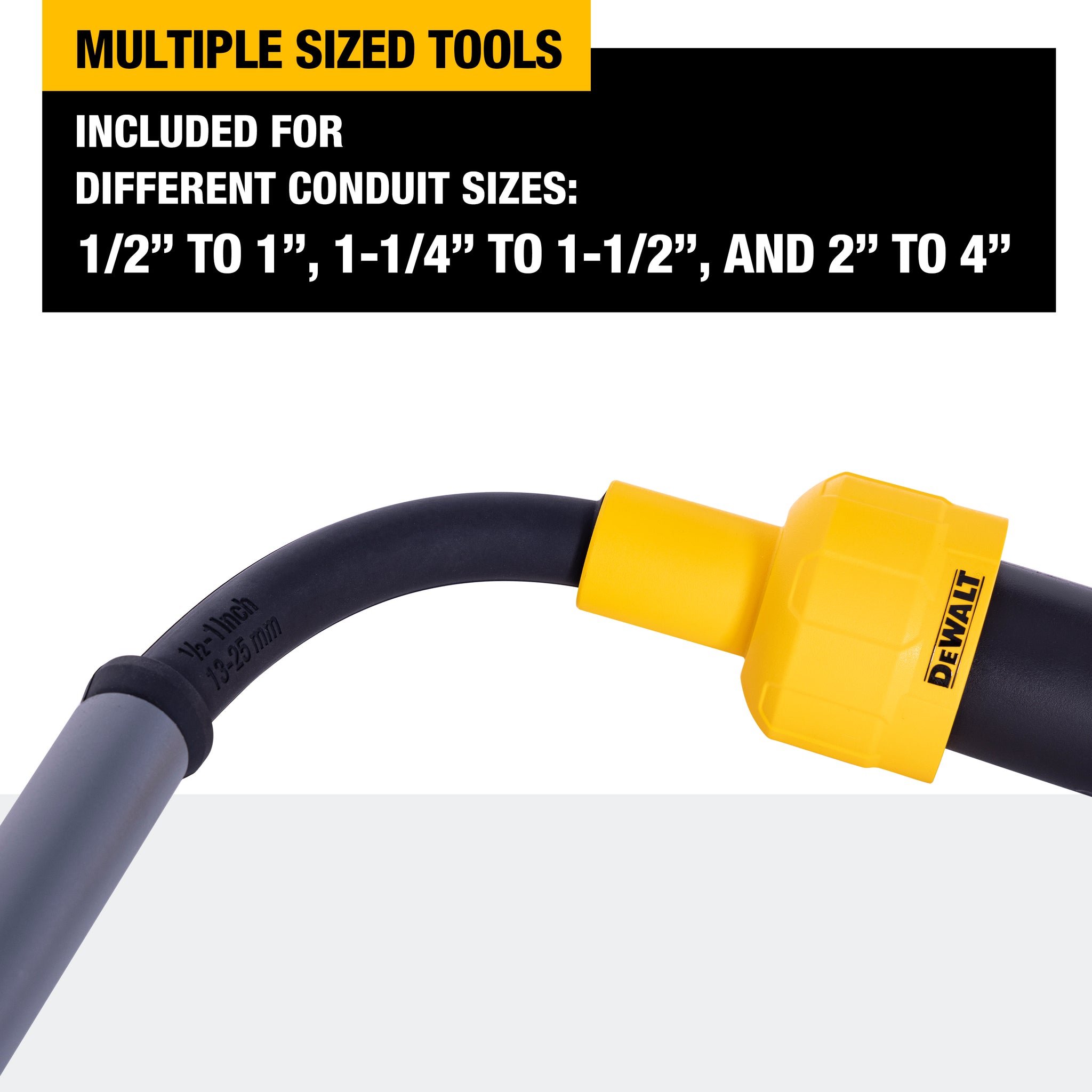 Large Conduit Rack Puller DXVA00-0301 - DeWalt Conduit Line Puller Kit 1-1/4 inch - 2-1/2 inch W ...