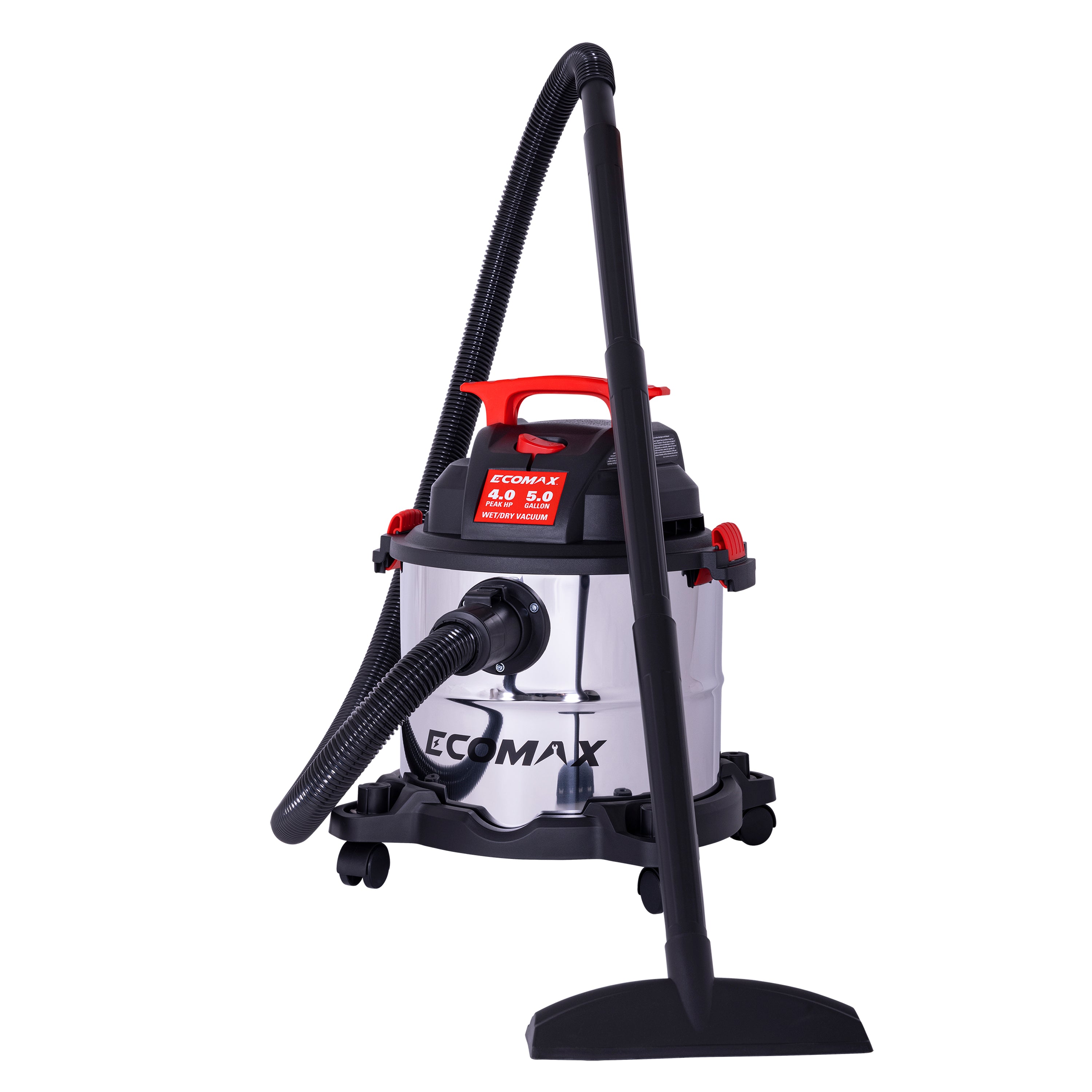 Ecomax 5 Gallon Stainless Steel Wet/Dry Vacuum - Alton Industry