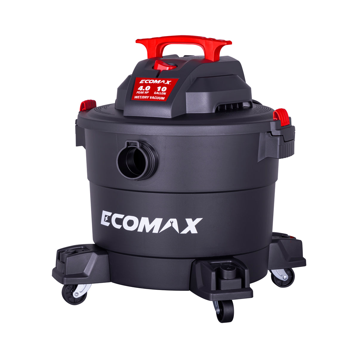 Ecomax 10 Gal 4HP Poly Vac