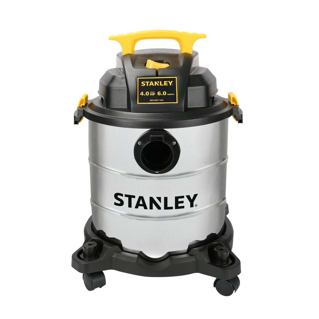 stanley 5 gallon stainless wet dry vac 4.5 peak hp