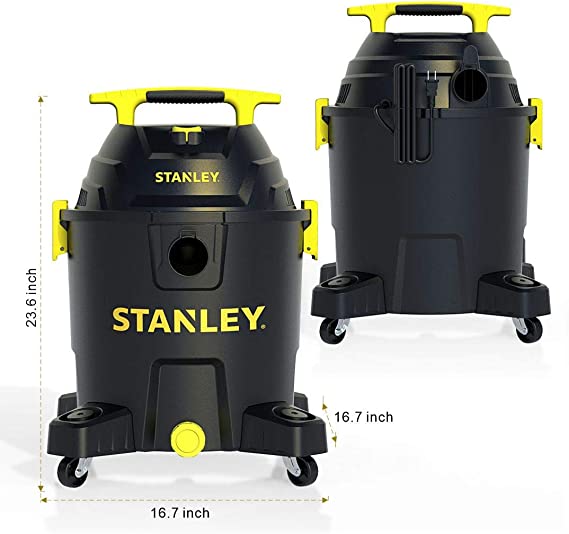 Stanley SL18701P-10A Wet/Dry Vacuum,10 Gallon 6.0 Peak HP